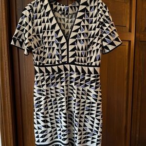 Geometric Patterned Dress